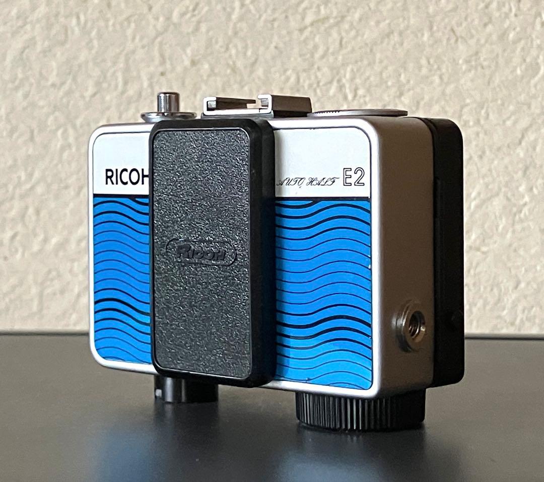 RICOH AUTO HALF E2 オートハーフ希少色　ラインブルー　超美品