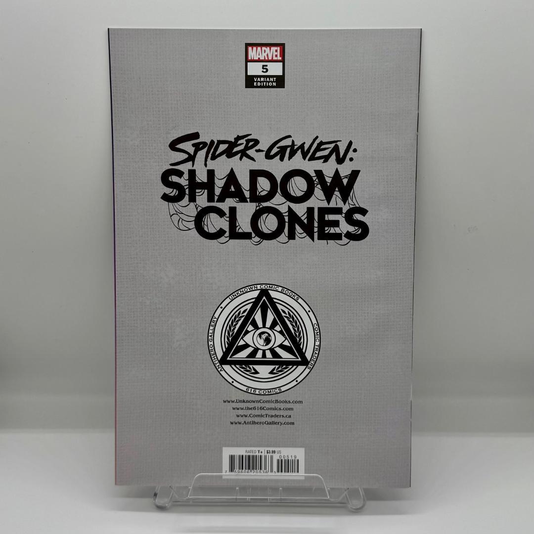 スパイダー・グウェン シャドウクローンズ#1～#5 5冊セットヴァリアントカバー
