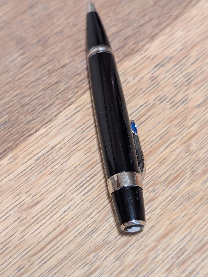 モンブラン ミニボールペン ボエム ブルー サファイア飾り付　中古