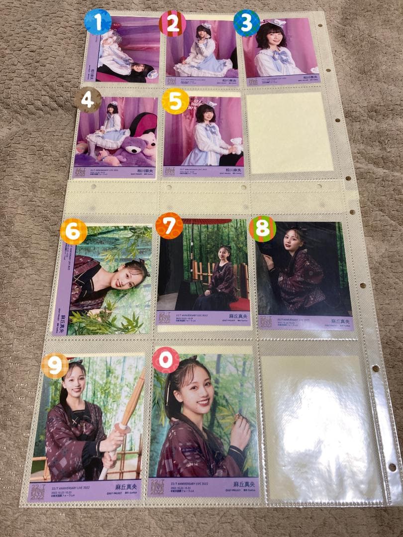 ナナニジ　anniversary live 2022 　ハロウィンブロマイド