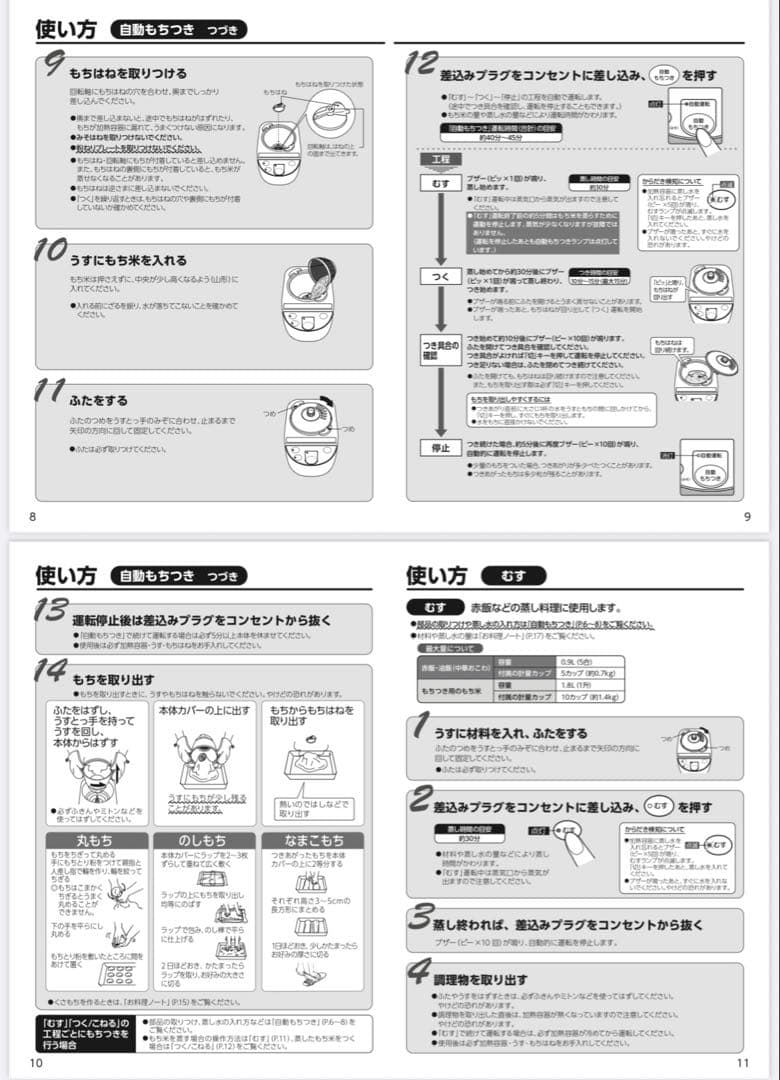 【新品未使用品】◇象印◇餅つき機◇マイコン全自動◇BS-ED10-WA