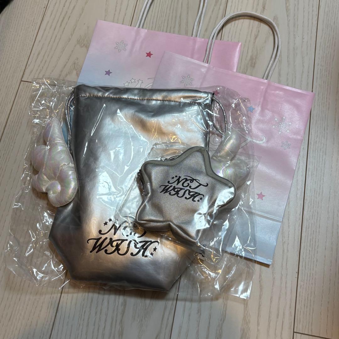 NCT WISH ALAND 巾着 ポーチ キーチャーム 紙袋 ショッパー