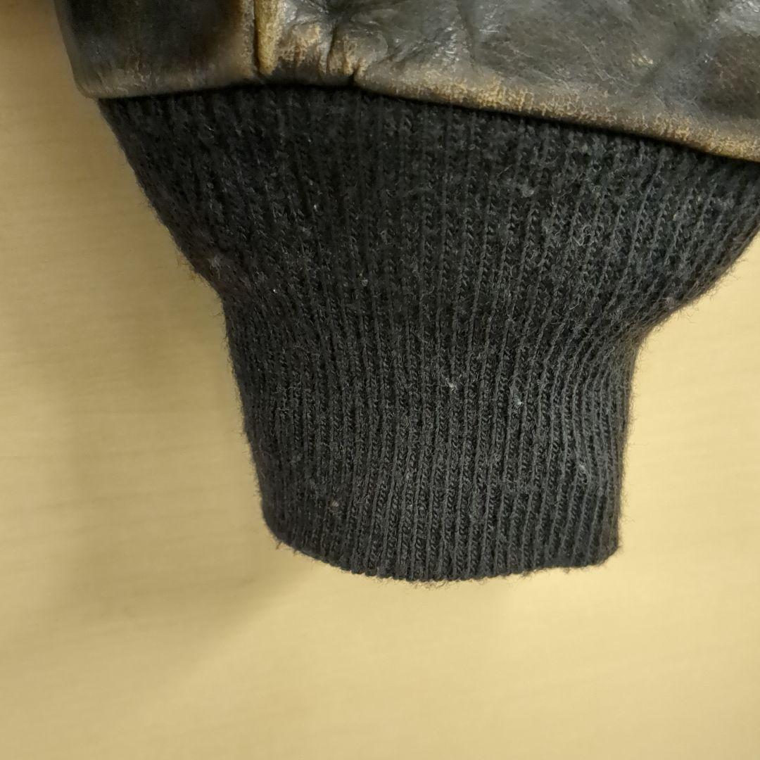 schott 184sm g-1 42 usa製 ブラウン レザージャケット