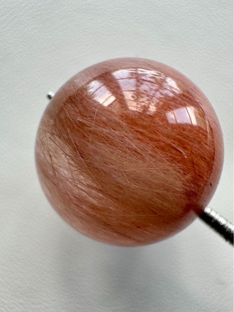 【粒売り】① ②お纏め ピンク ホワイトモカ バイカラー サゲニティッククォーツ