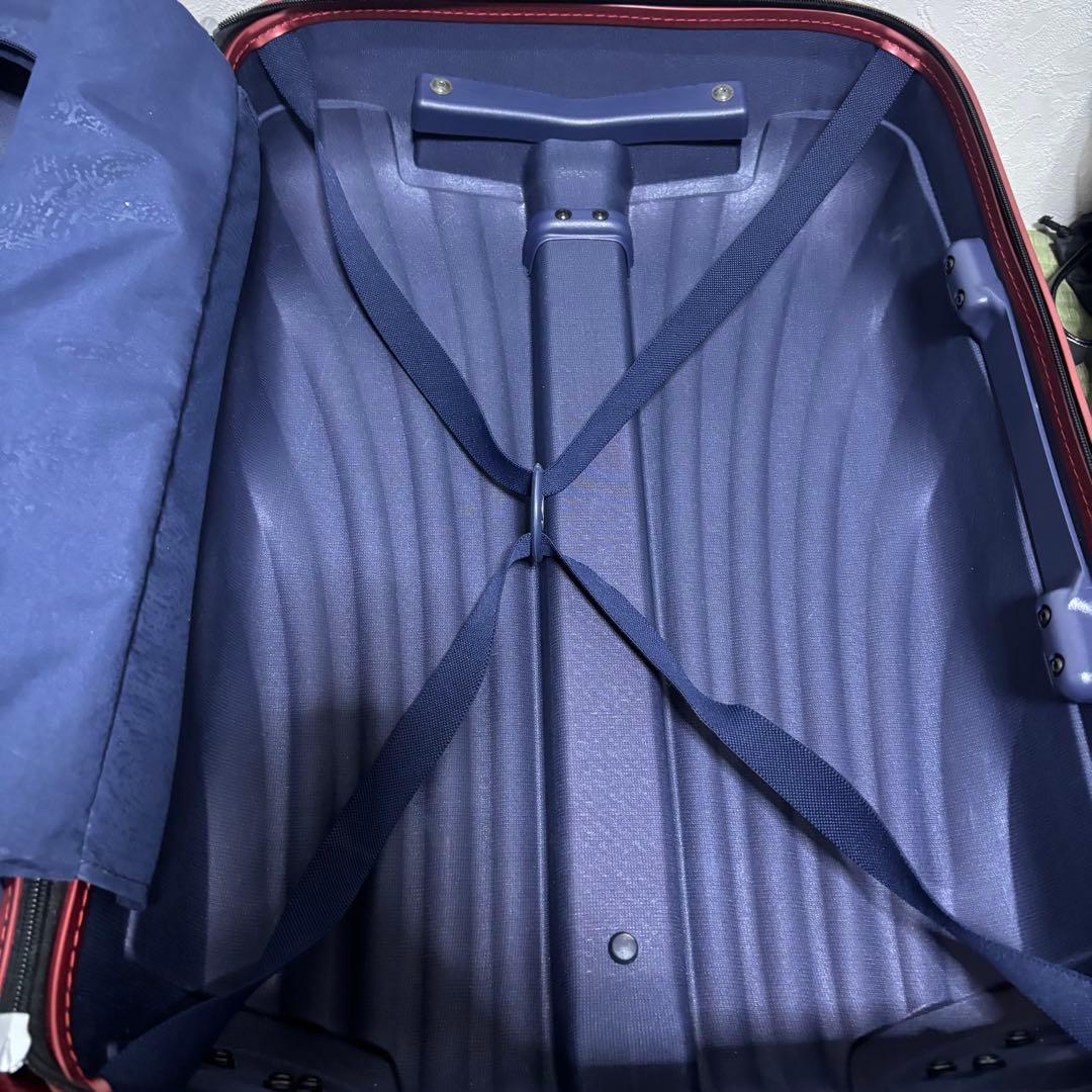 【超軽量】サムソナイト コスモライト キャリー ハードケース　バンド付き