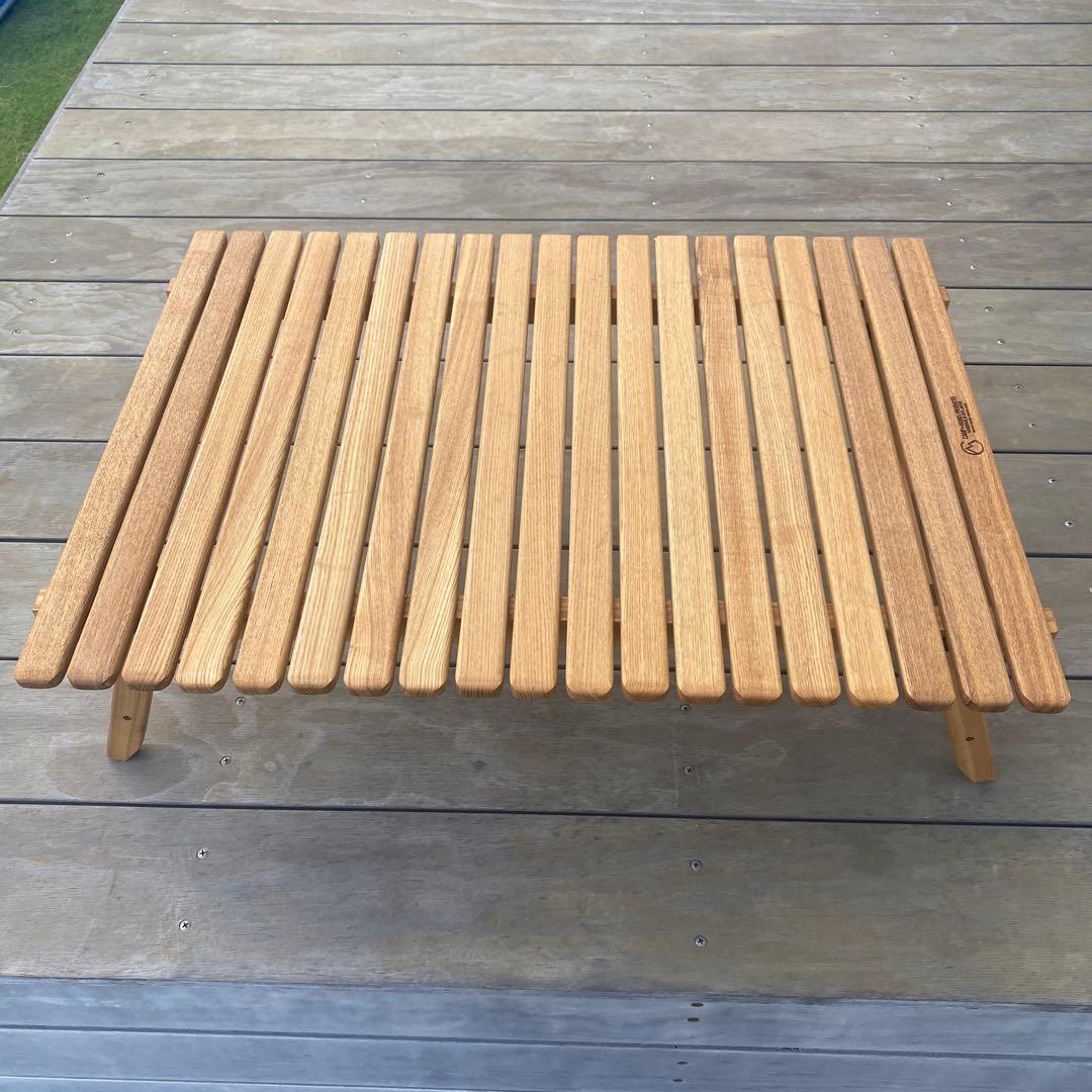 キャンプマニアプロダクツ COMPACT ST TABLE (L) 美品