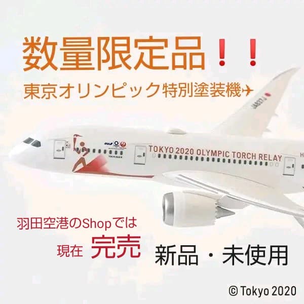 東京オリンピック特別輸送機“TOKYO2020 号”【数量限定】