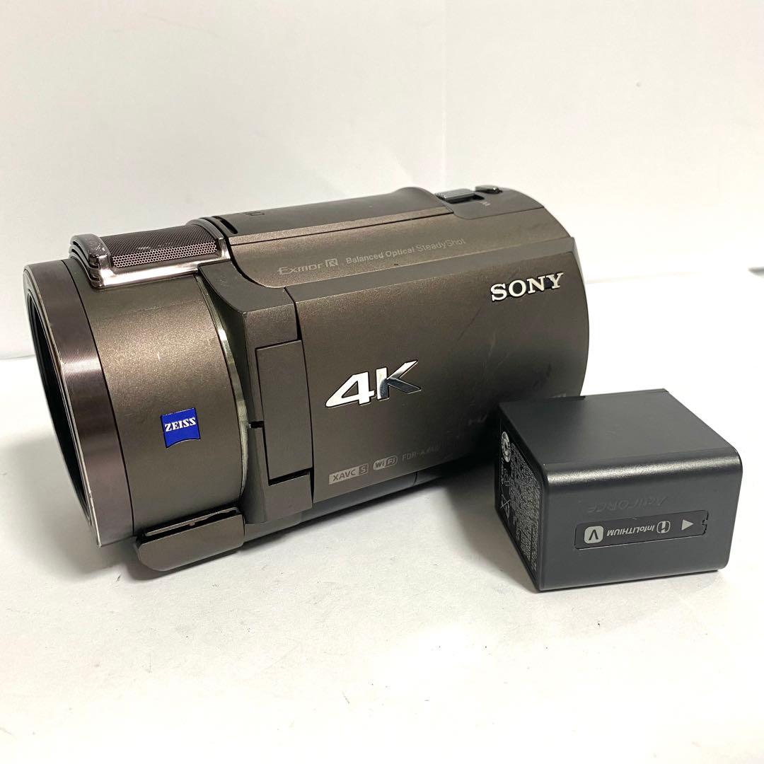 ソニー SONY ビデオカメラ FDR-AX40 4K 訳あり