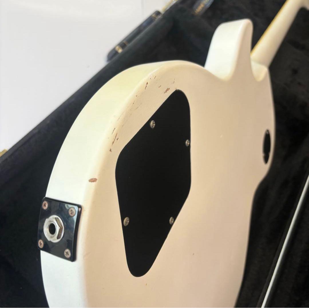 【レザー製ピックガード】grassroots レスポールスペシャル　P90 軽量