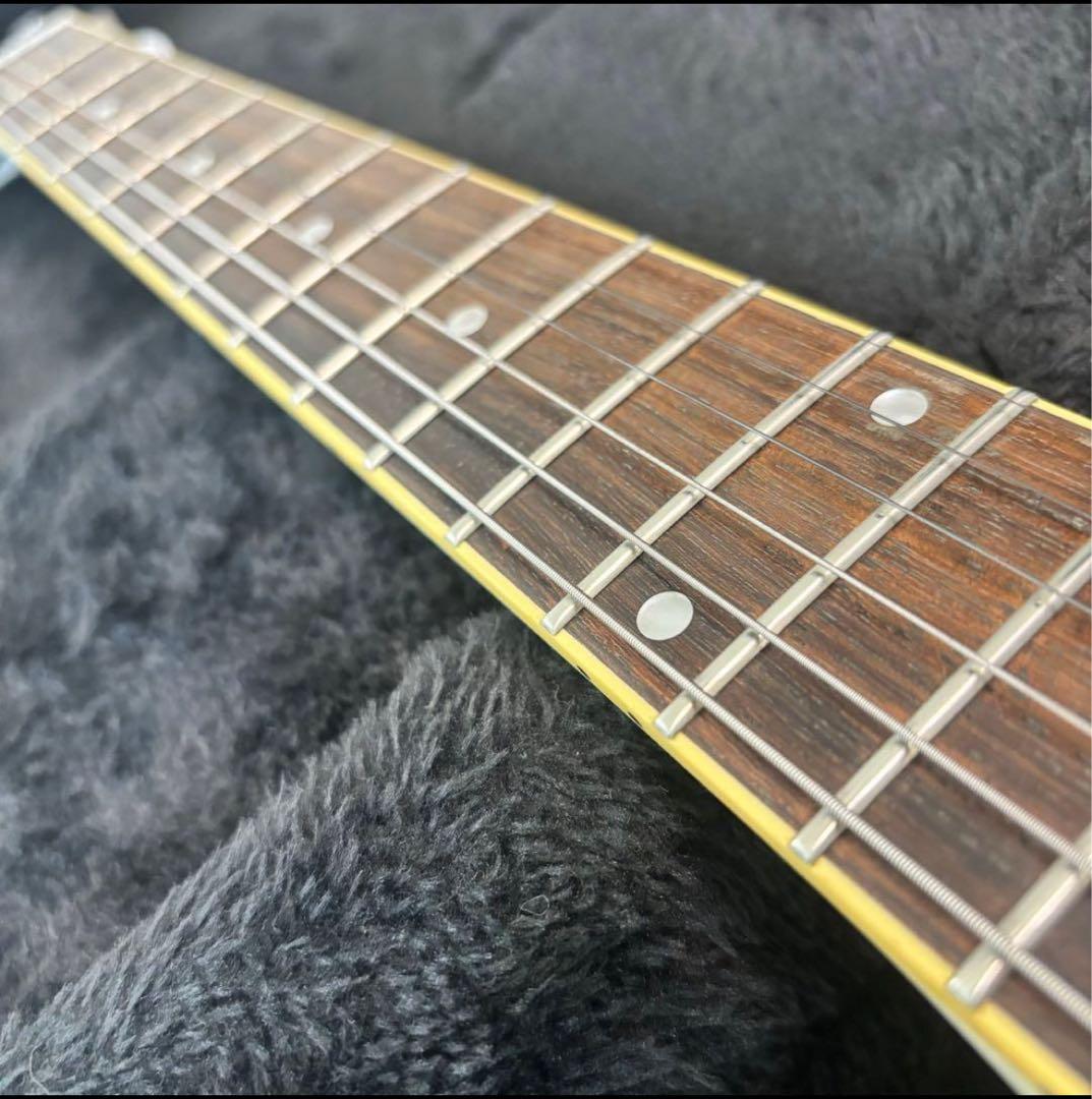 【レザー製ピックガード】grassroots レスポールスペシャル　P90 軽量