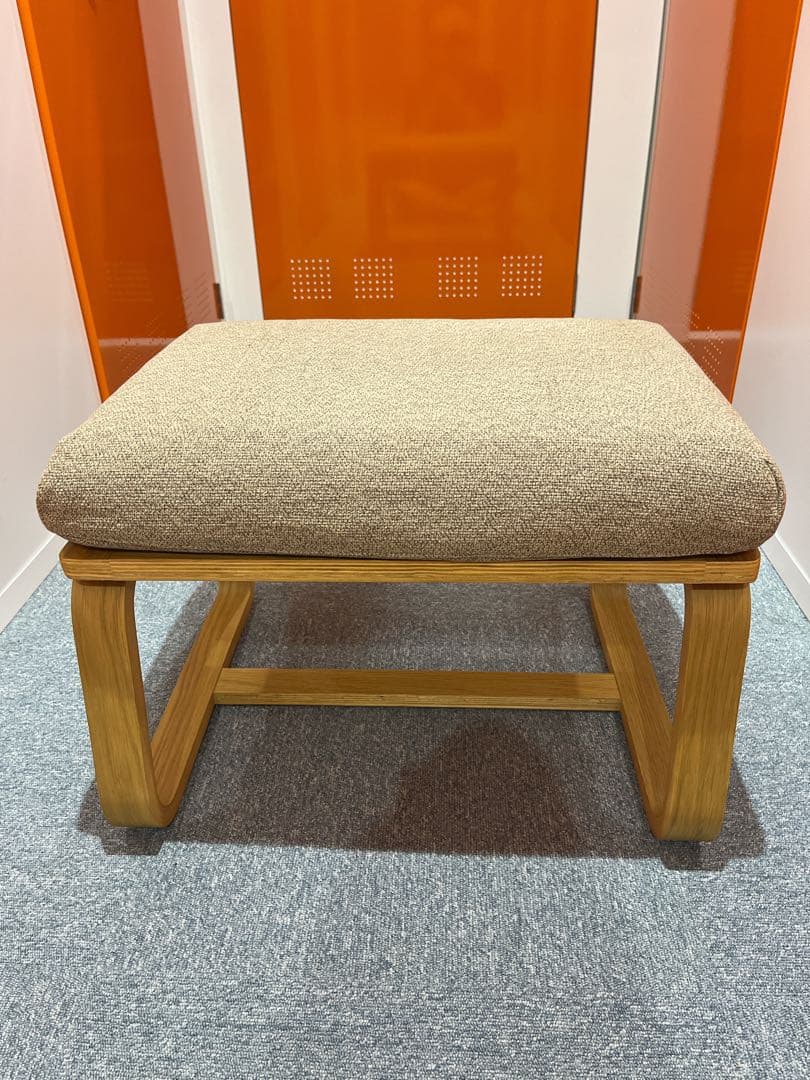 無印良品 リビングでもダイニングでもつかえるベンチ・２・オーク材　オットマン