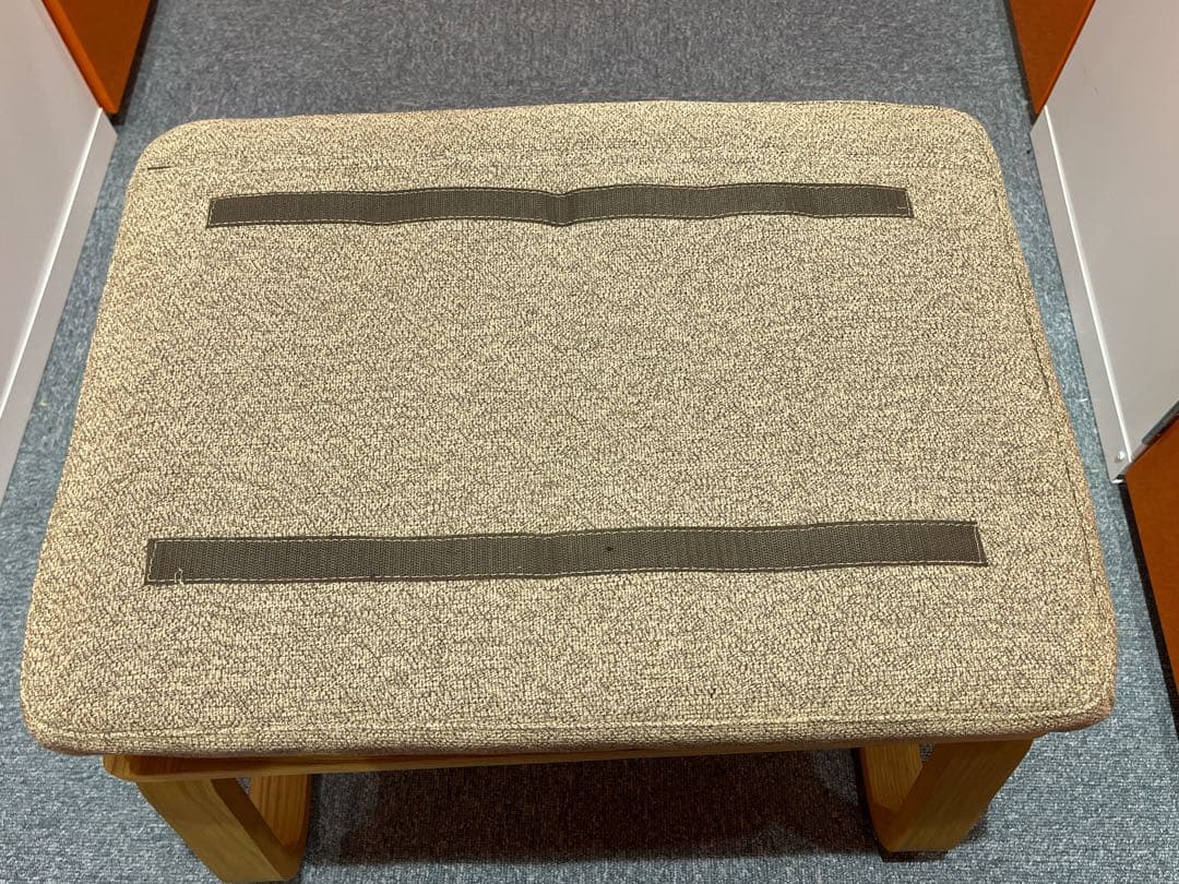 無印良品 リビングでもダイニングでもつかえるベンチ・２・オーク材　オットマン