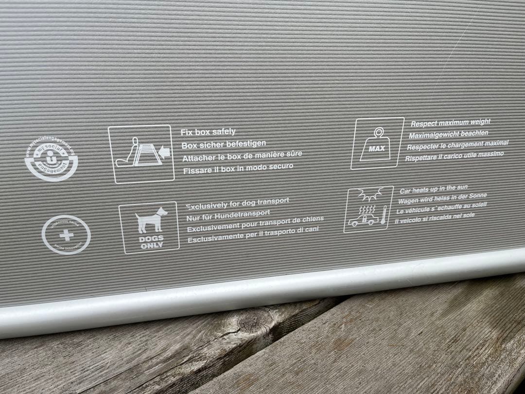 (手渡し限定)アルミ製犬用ケージ 中型犬用　4Pets TUV認証