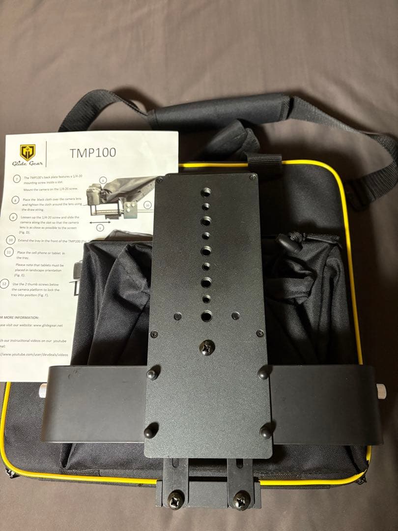 プロンプター　Glide Gear TMP100 teleprompter