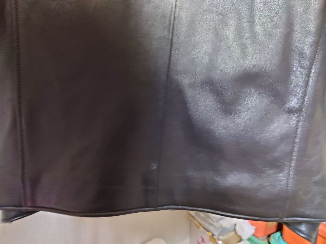 新品未使用　ナノ・ユニバース　シープレザーライダースジャケット