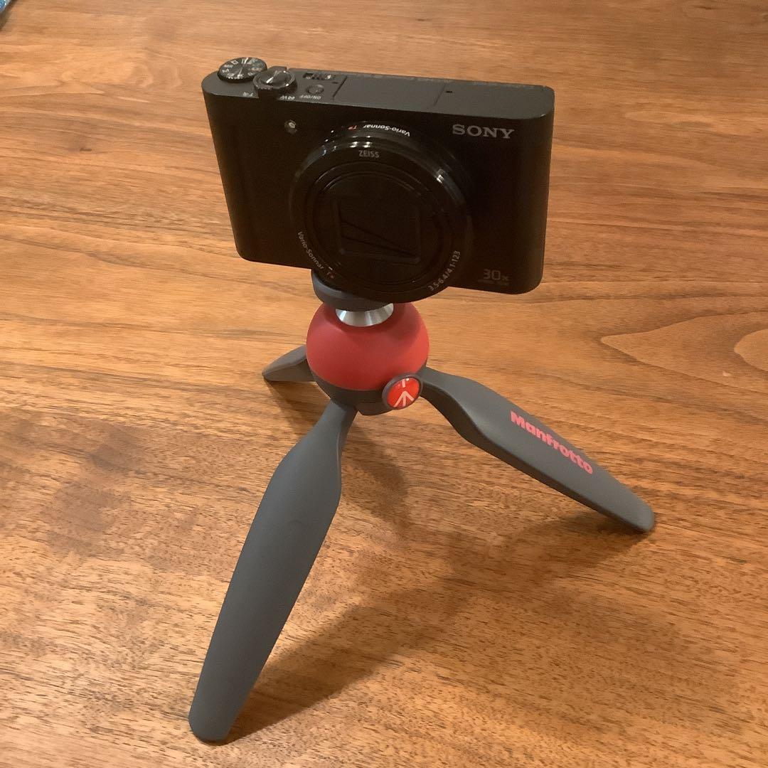 美品　Sony サイバーショットDSC-WX500 三脚・カメラケース付き