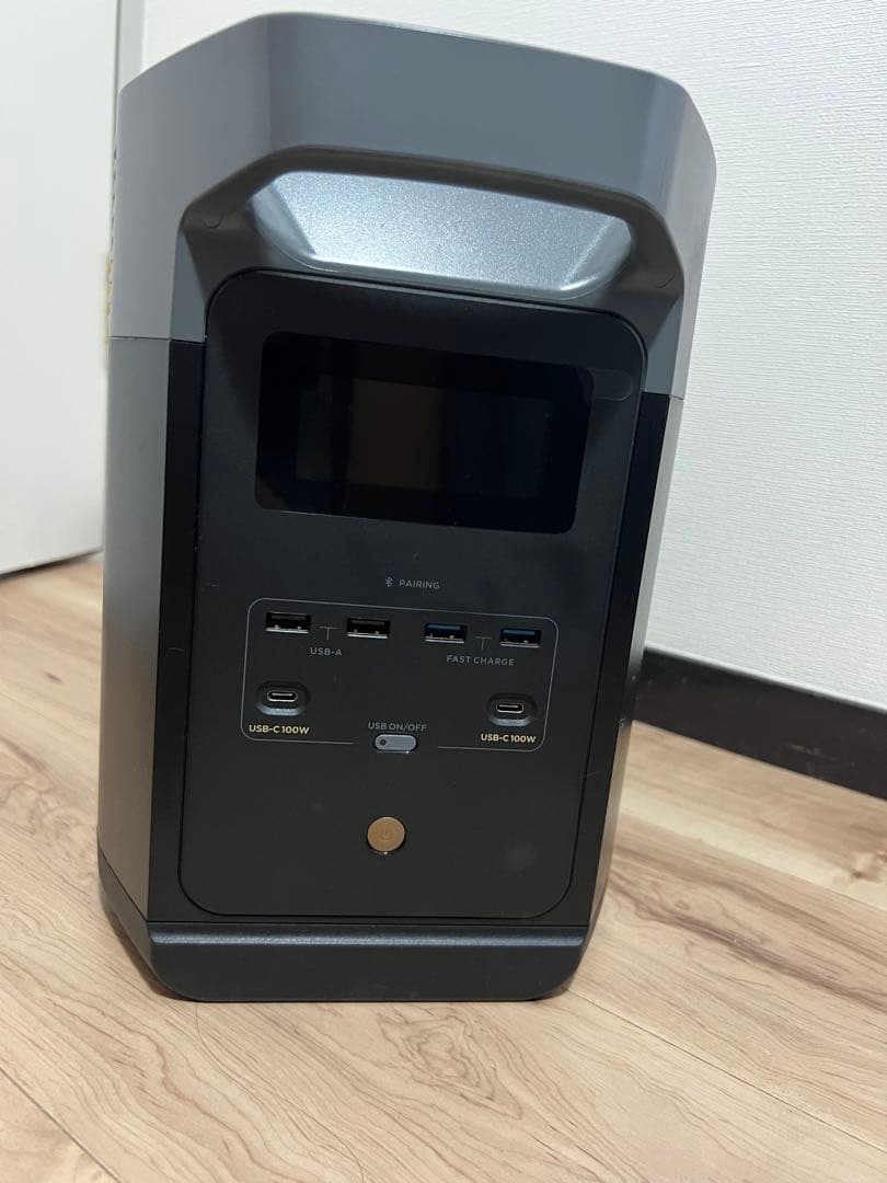 【エコフローDELTA 2ポータブル電源】【ウェーブ2ポータブルエアコン】SET