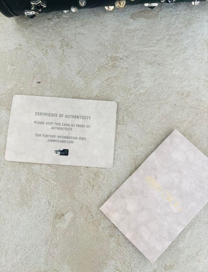 【美品】JIMMY CHOO ミニトートバッグ