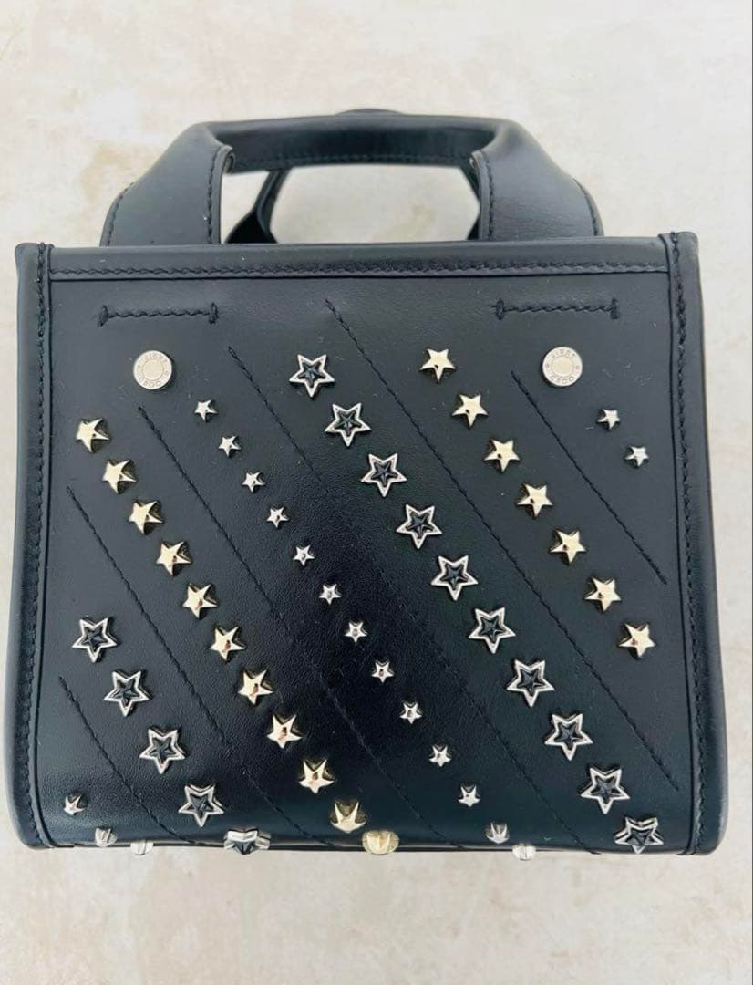 【美品】JIMMY CHOO ミニトートバッグ