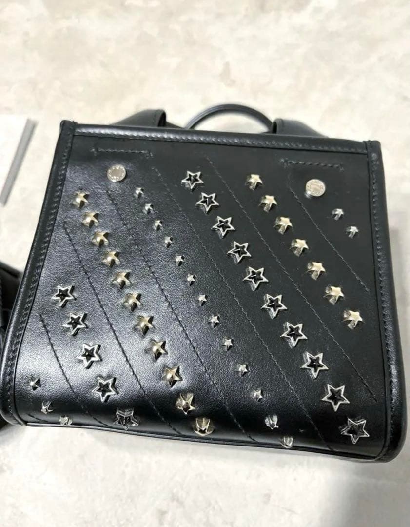 【美品】JIMMY CHOO ミニトートバッグ