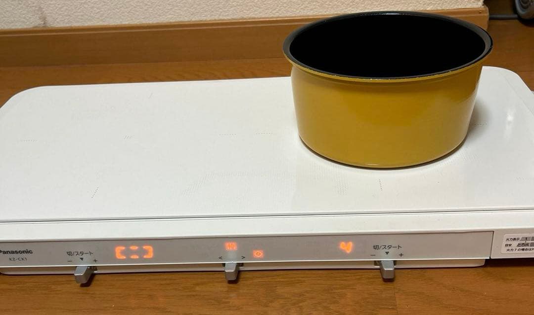 Panasonic IHデイリーホットプレート KZ-CX1-W