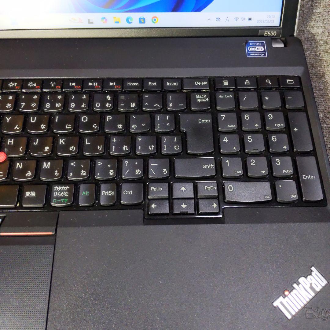 【訳あり】ノートPC Lenovo E530 Windows11 i5