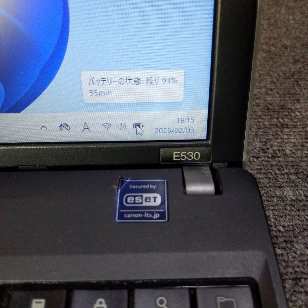 【訳あり】ノートPC Lenovo E530 Windows11 i5