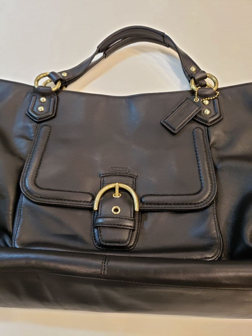 極美品✨COACH トートバッグ ビジネスバッグ レザー 黒 2WAY A4可