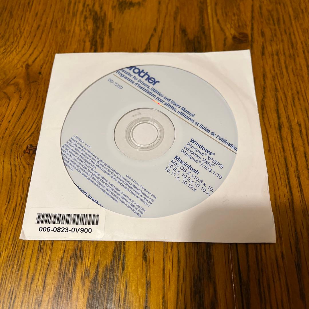 brother DS-720D ポータブル ドキュメント スキャナー