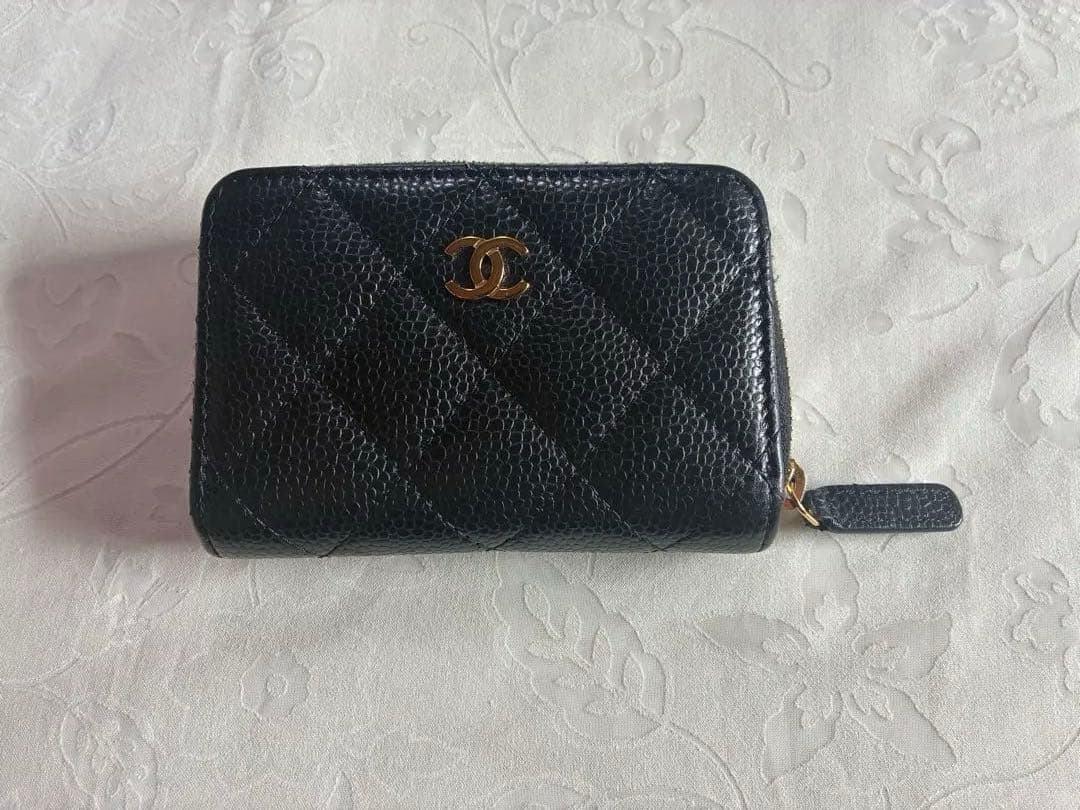 に*☻様 CHANEL クラシックジップパース　ブラック