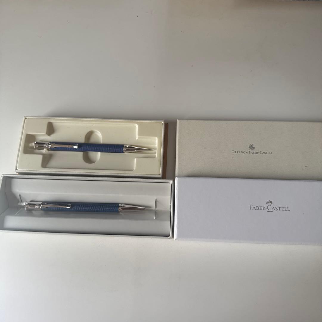ファーバーカステル伯爵コレクション ボールペン シャープペンシル ギロシェ旧ロゴ