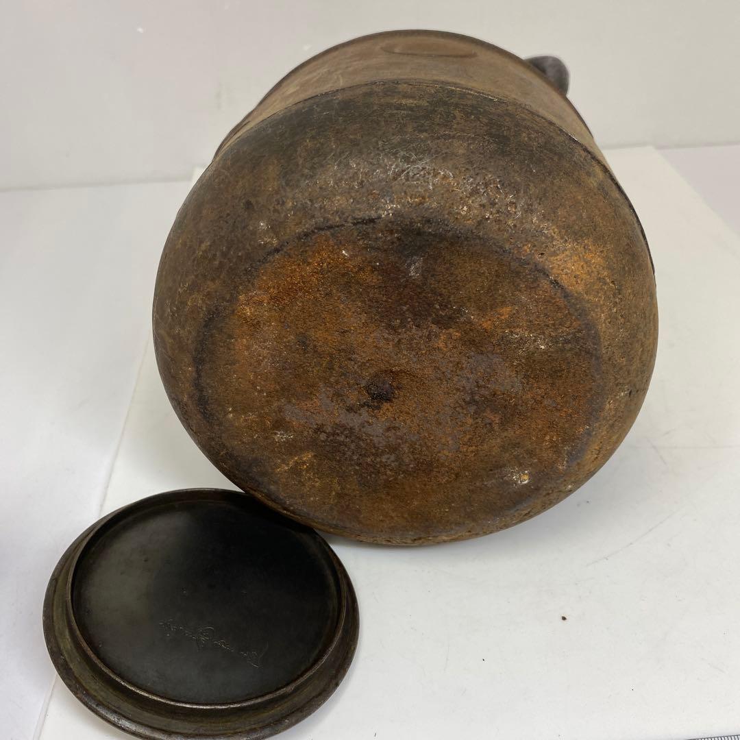 金龍堂　鳥の図鉄瓶　2646g トコニコ　東さ7-0404☆2F