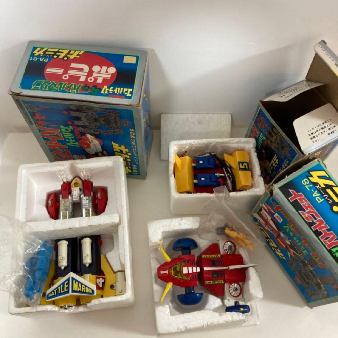 コンバトラーV 3体　超合金