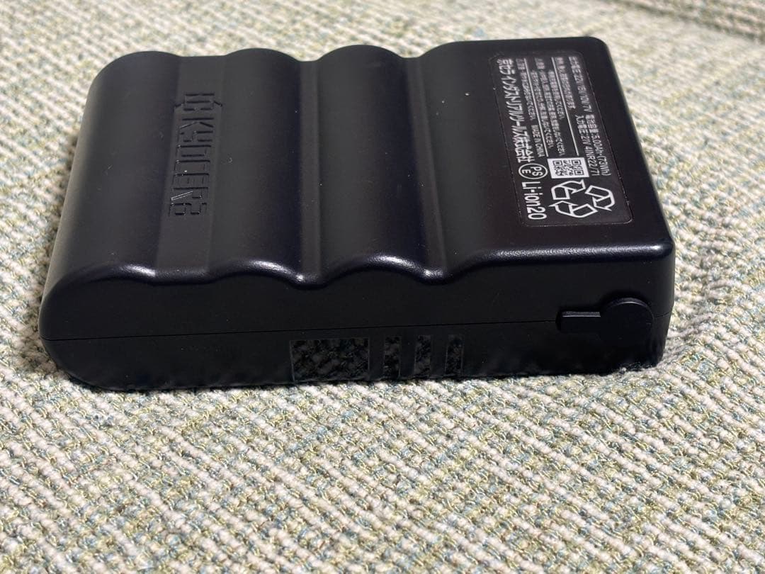 バートル AC08 22V 充電器付き 24年モデル マッドブラック