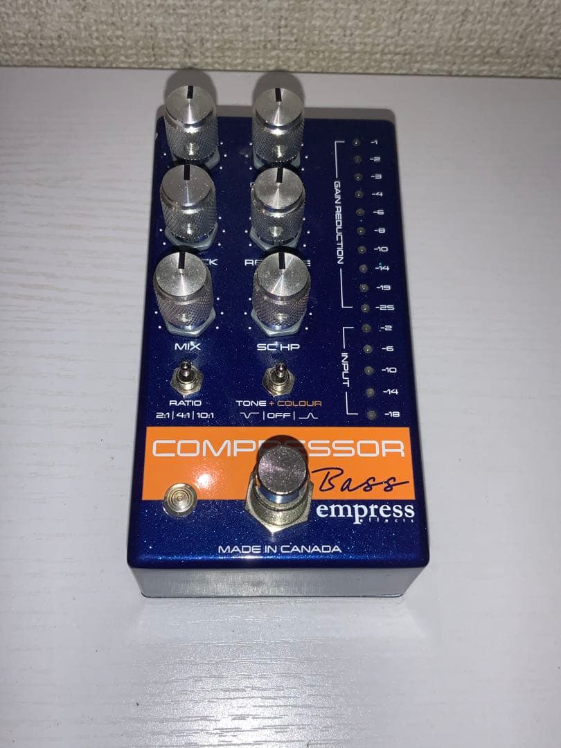 ベース empress effects COMPRESSOR Bass Blue
