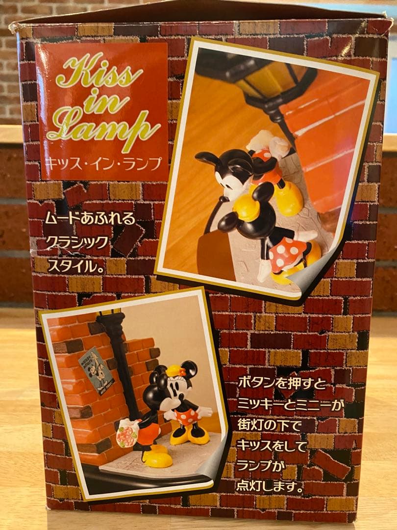 Disney ミッキー　ミニー　キッスインランプ TOYBOX　ライト　ランプ