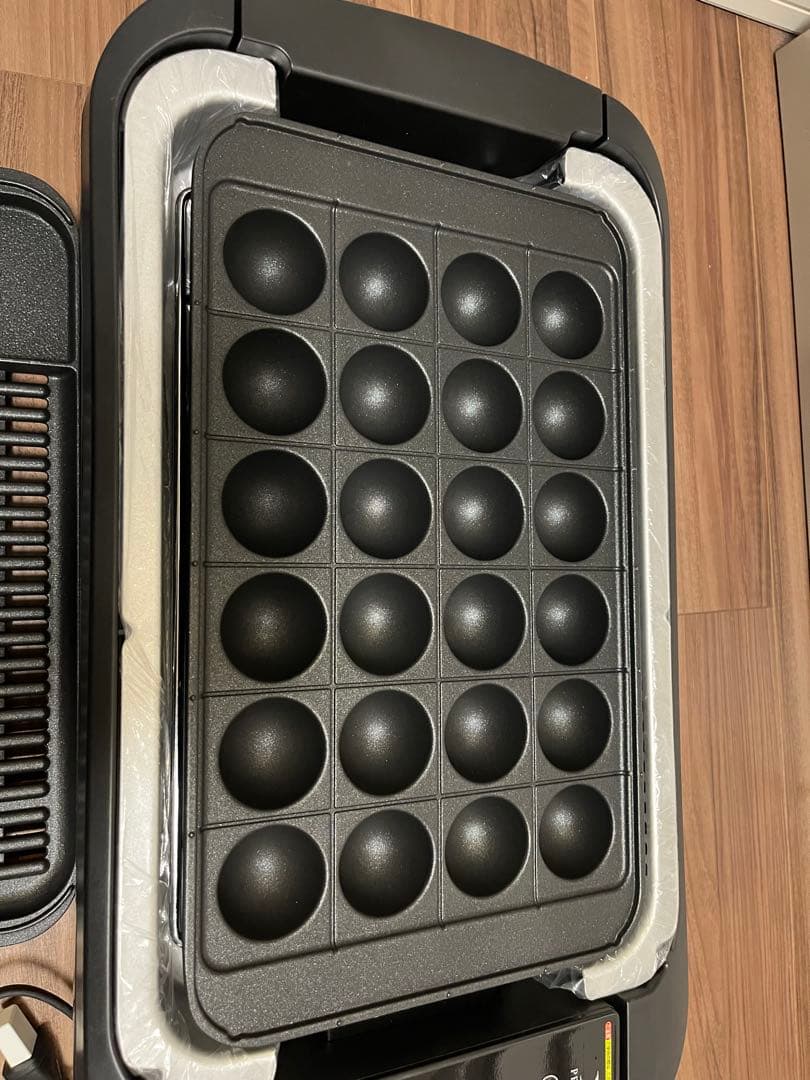 【カイ様用】山善　吸煙焼肉グリル、たこ焼きプレート付き