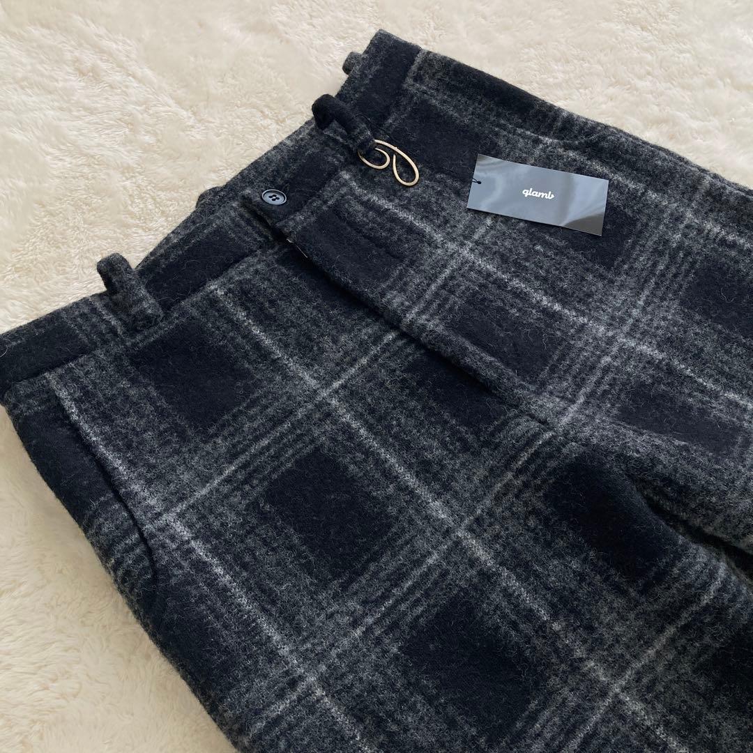 タグ付新品！グラム glamb ウール　サルエルパンツ　秋冬　size2