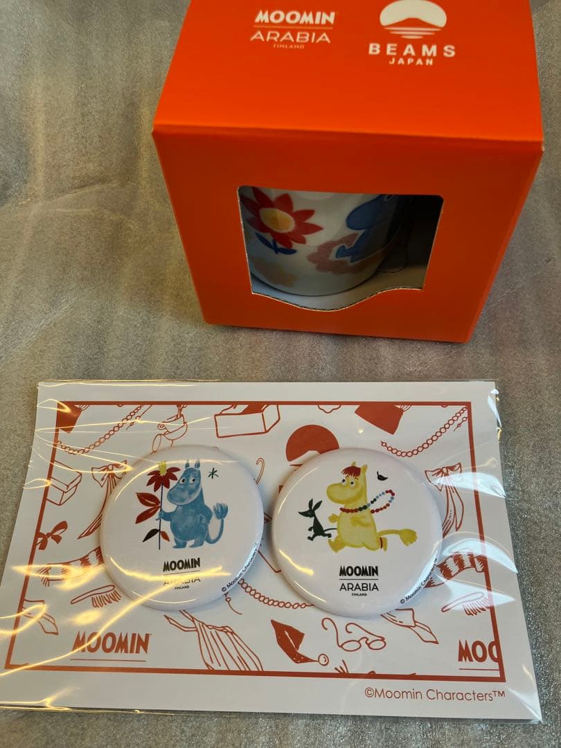 fennica MOOMIN ARABIA beams ハンドペイント マグ
