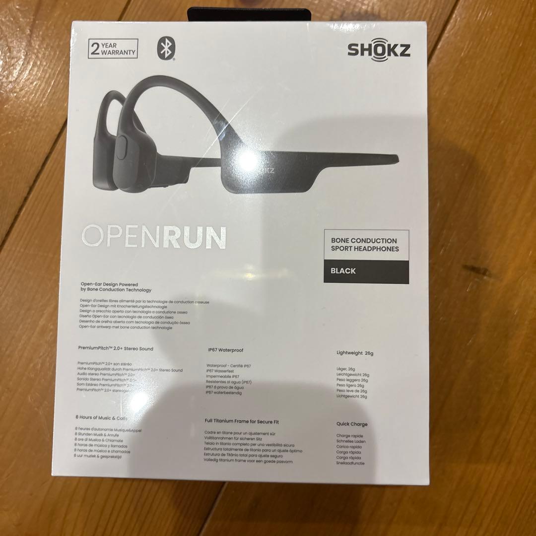 新品未開封 OpenRun ブラック