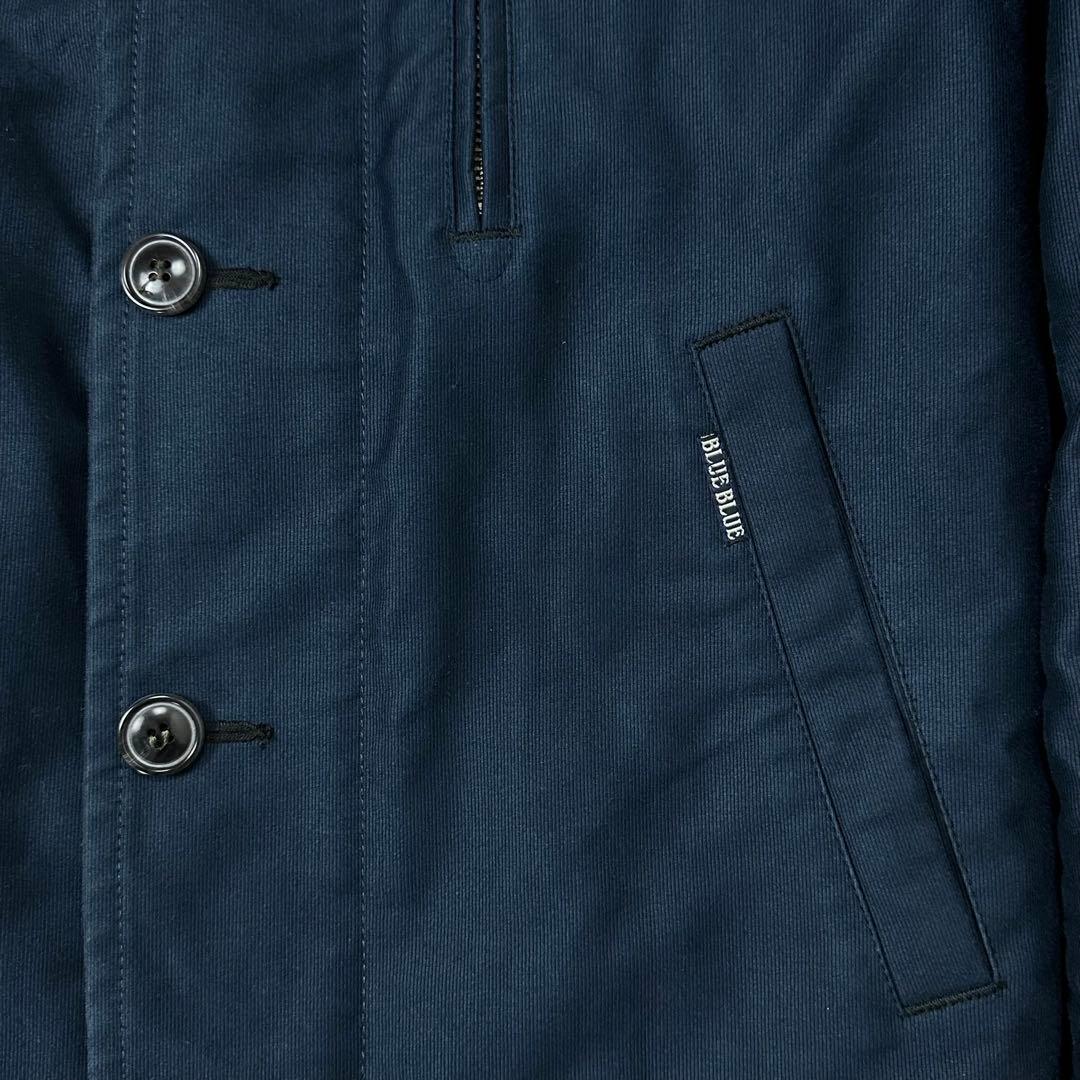 BLUEBLUE デッキジャケット ブルーブルー 裏地 ファー N-1