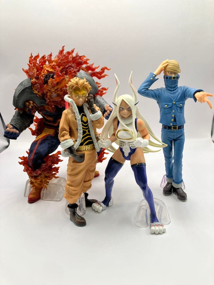 一番くじ　ヒロアカ　プロヒーロー　4体セット