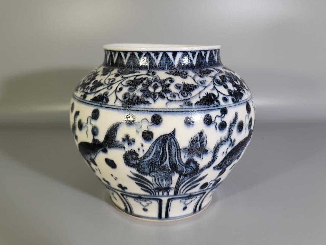 専用 中国 古い 染付 壷