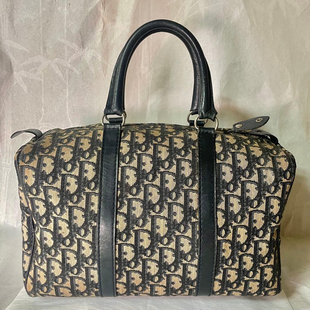 美品Christian Diorトロッター ミニボストンバッグ