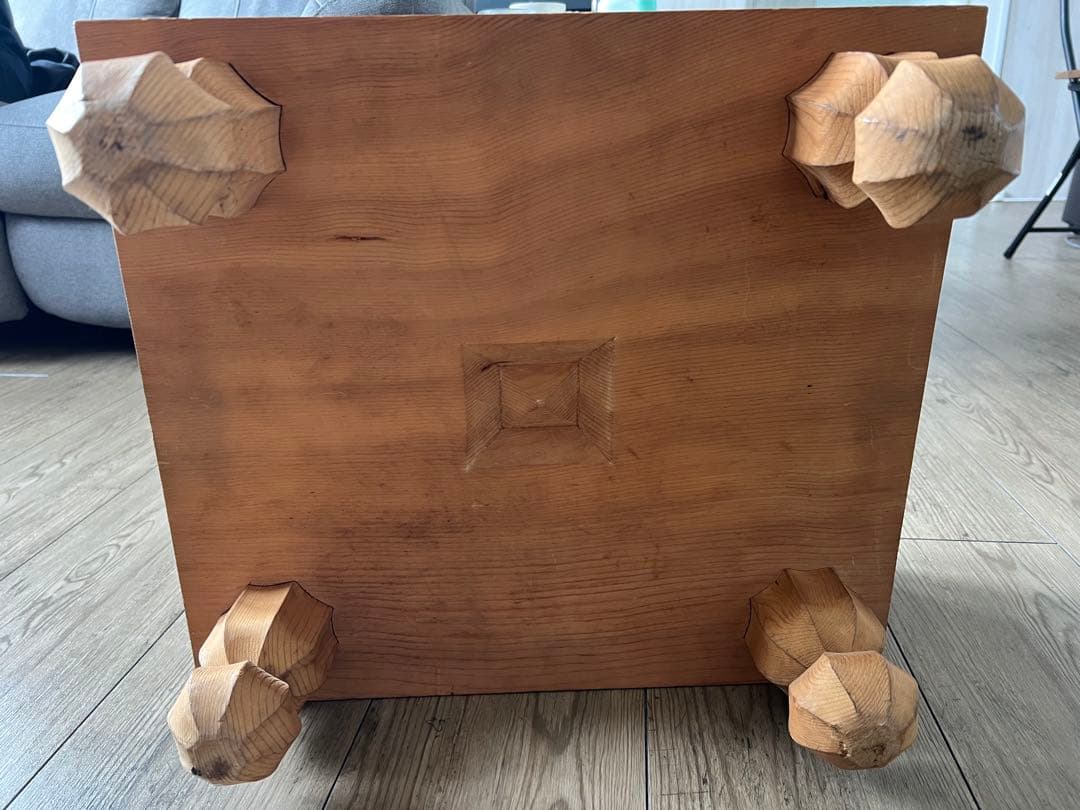 木製囲碁セット 黒白石付き