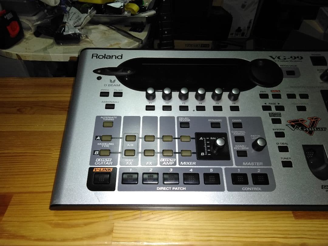 再終値下！　美品　ローランドVG-99 動作確認済　純正電源　取説付