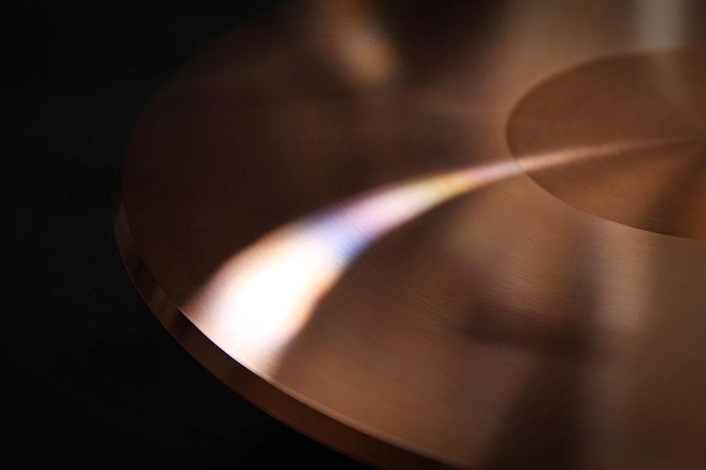 ターンテーブルシート MICRO CU-500形状 純銅製 5mm a555