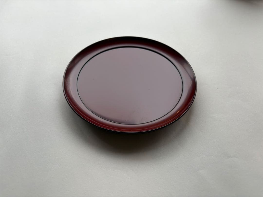 未使用　輪島屋善仁　朝食膳揃　朱塗り　輪島塗　極美品