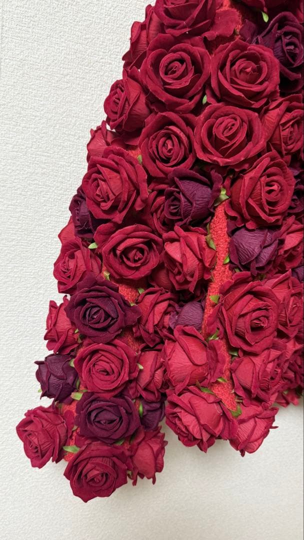 GDragon バラ花柄ジャケット手作り