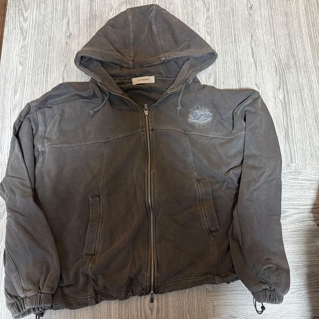 ずっと真夜中でいいのに　陰陽パーカー　ダブルジップ　ジャケット 写真追加〇